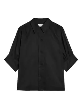 Jil Sander рубашка на пуговицах, черный