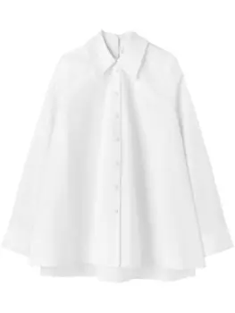 Jil Sander рубашка оверсайз, белый