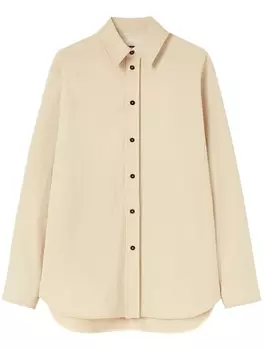 Jil Sander рубашка с длинными рукавами, нейтральный цвет