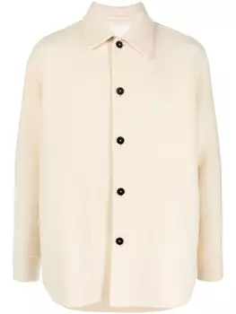 Jil Sander рубашка с длинными рукавами, нейтральный цвет