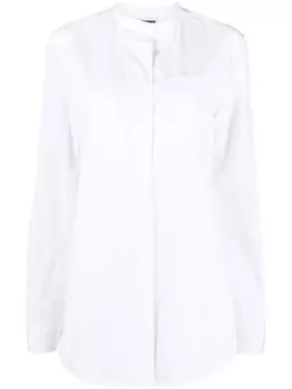 Jil Sander рубашка Tuesday с длинными рукавами, белый