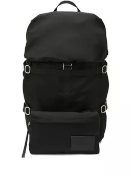 Jil Sander рюкзак Outdoor с ремешками, черный