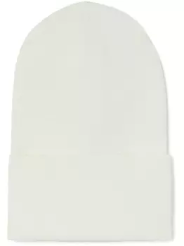Jil Sander шапка бини тонкой вязки, белый