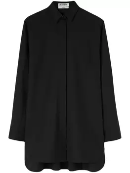 Jil Sander шелковая рубашка Tuesday P.M., черный