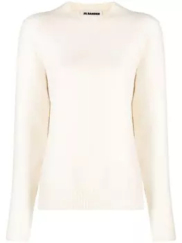 Jil Sander шерстяной джемпер Harmony, белый