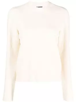 Jil Sander шерстяной джемпер, нейтральный цвет
