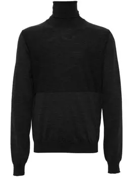 Jil Sander шерстяной джемпер, серый