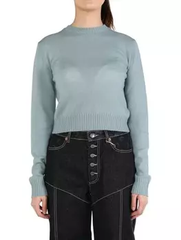 Jil Sander шерстяной джемпер, синий