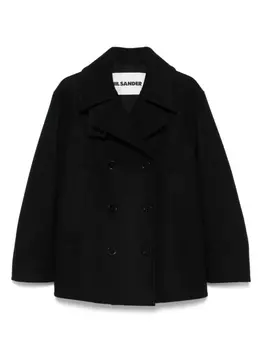 JIL SANDER+ шерстяной пиджак, черный
