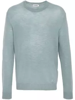 Jil Sander шерстяной свитер, синий