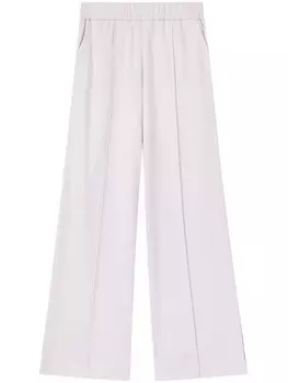 Jil Sander широкие брюки с эластичным поясом, розовый