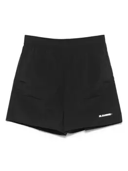 Jil Sander + шорты для плавания с логотипом, черный