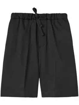 Jil Sander шорты с кулиской, черный
