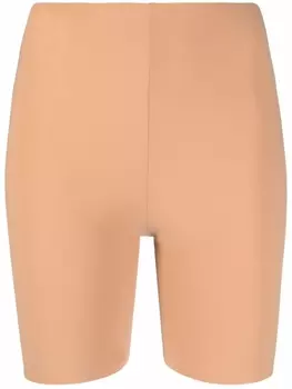 Jil Sander шорты с завышенной талией, нейтральный цвет