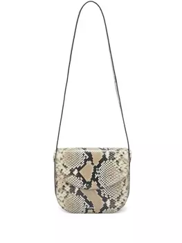 Jil Sander сумка через плечо Coin среднего размера, нейтральный цвет