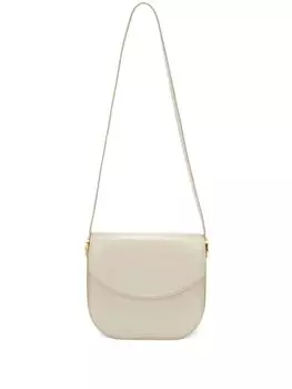 Jil Sander сумка через плечо Coin среднего размера, нейтральный цвет