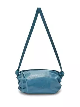 Jil Sander сумка через плечо с кулиской, синий