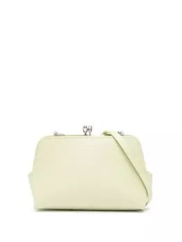 Сумка-кошелек через плечо Jil Sander с логотипом, зеленый