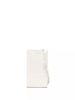 Jil Sander сумка через плечо Tangle с логотипом, белый