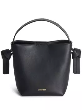Jil Sander сумка на плечо Knot Hobo Mini, черный