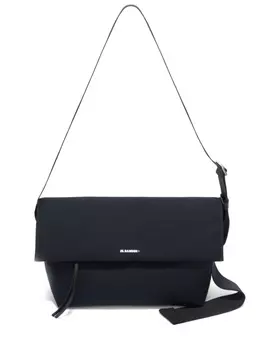 Jil Sander сумка на плечо с логотипом, синий