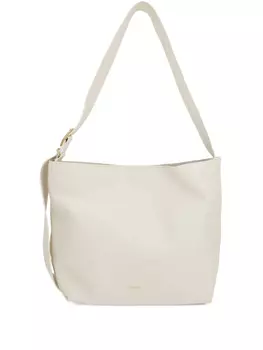 Jil Sander сумка-тоут Folded среднего размера, белый