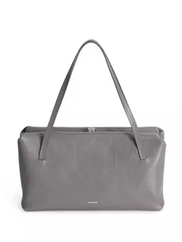 Jil Sander сумка-тоут Goji Pillow среднего размера, серый