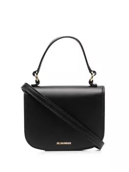 Jil Sander сумка-тоут с логотипом, черный