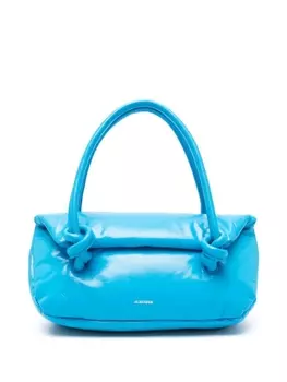 Jil Sander сумка-тоут с логотипом, синий