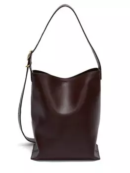 Jil Sander сумка-тоут с верхней ручкой, коричневый