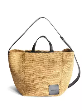 Jil Sander сумка-тоут Utility среднего размера, нейтральный