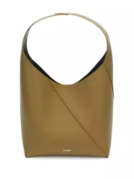 Jil Sander сумка-тоут Vertigo Hobo, зеленый
