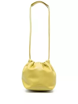 Jil Sander сумка-ведро с кулиской, зеленый