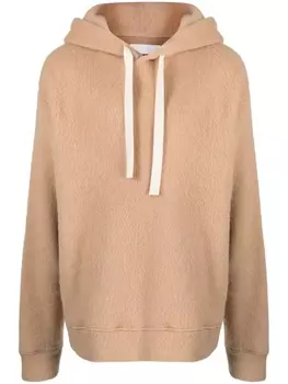Jil Sander свитер с капюшоном, нейтральный цвет