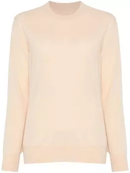 Jil Sander свитер тонкой вязки, нейтральный цвет
