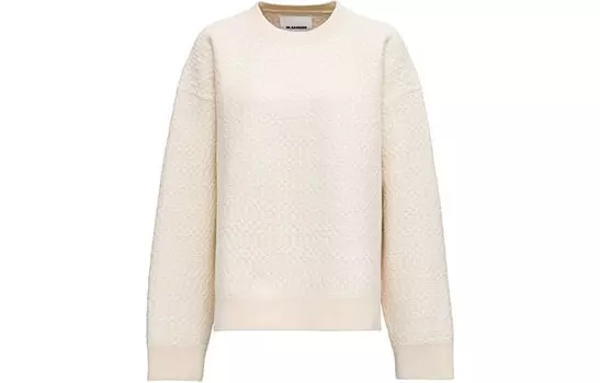 JIL SANDER Свитер женский белый