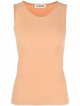 Jil Sander топ без рукавов, нейтральный цвет