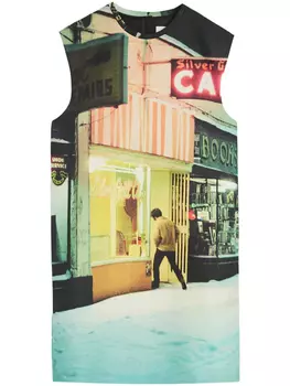 Jil Sander топ с принтом, желтый