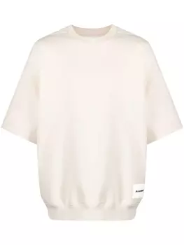 Jil Sander трикотажная футболка, нейтральный цвет