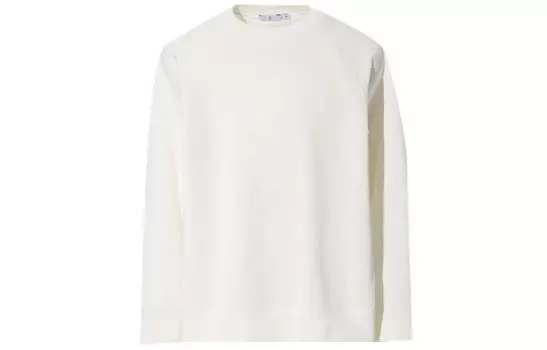Jil Sander X FW20 Jil Sander Collaboration Series Толстовка мужская белая Uniqlo, белый