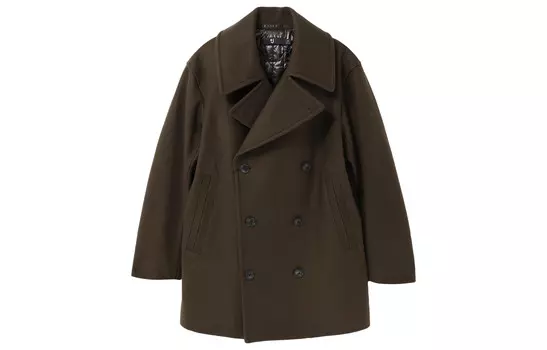 Пальто мужское Uniqlo +J Wool Blended Oversized, 56 оливковый