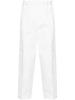 Jil Sander зауженные брюки, белый