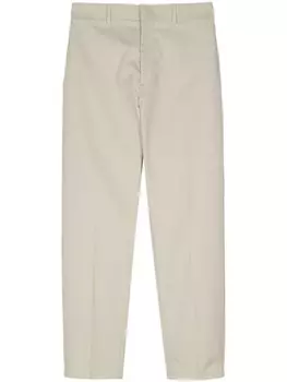 Jil Sander зауженные брюки, нейтральный цвет