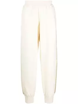Jil Sander зауженные спортивные брюки из джерси, нейтральный цвет