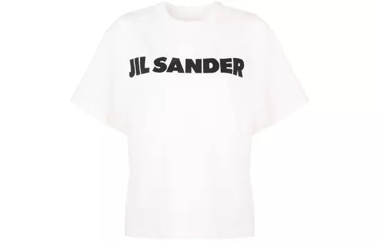 JIL SANDER Женская футболка, Белый