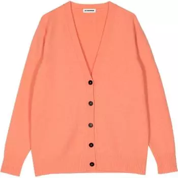 JIL SANDER Женский свитер FW24 персиково-розового цвета