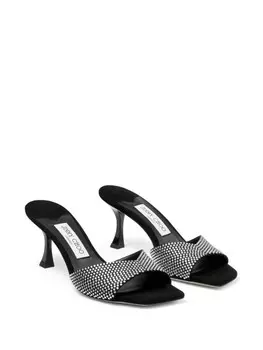 Jimmy Choo 70-мм мюли Skye, черный