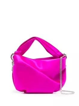 Jimmy Choo атласная сумка-тоут, розовый
