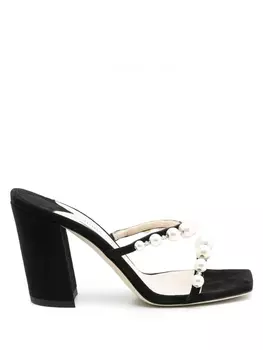 Jimmy Choo босоножки Amara 85, черный