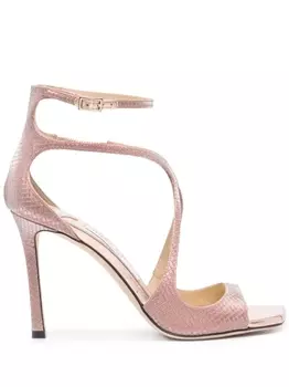 Jimmy Choo босоножки Azia 95, розовый